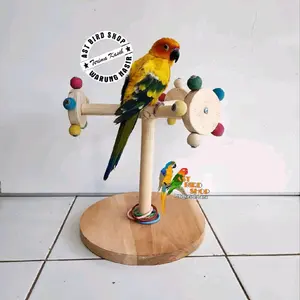 Toy stand tangkringan burung small parrot AST 080
