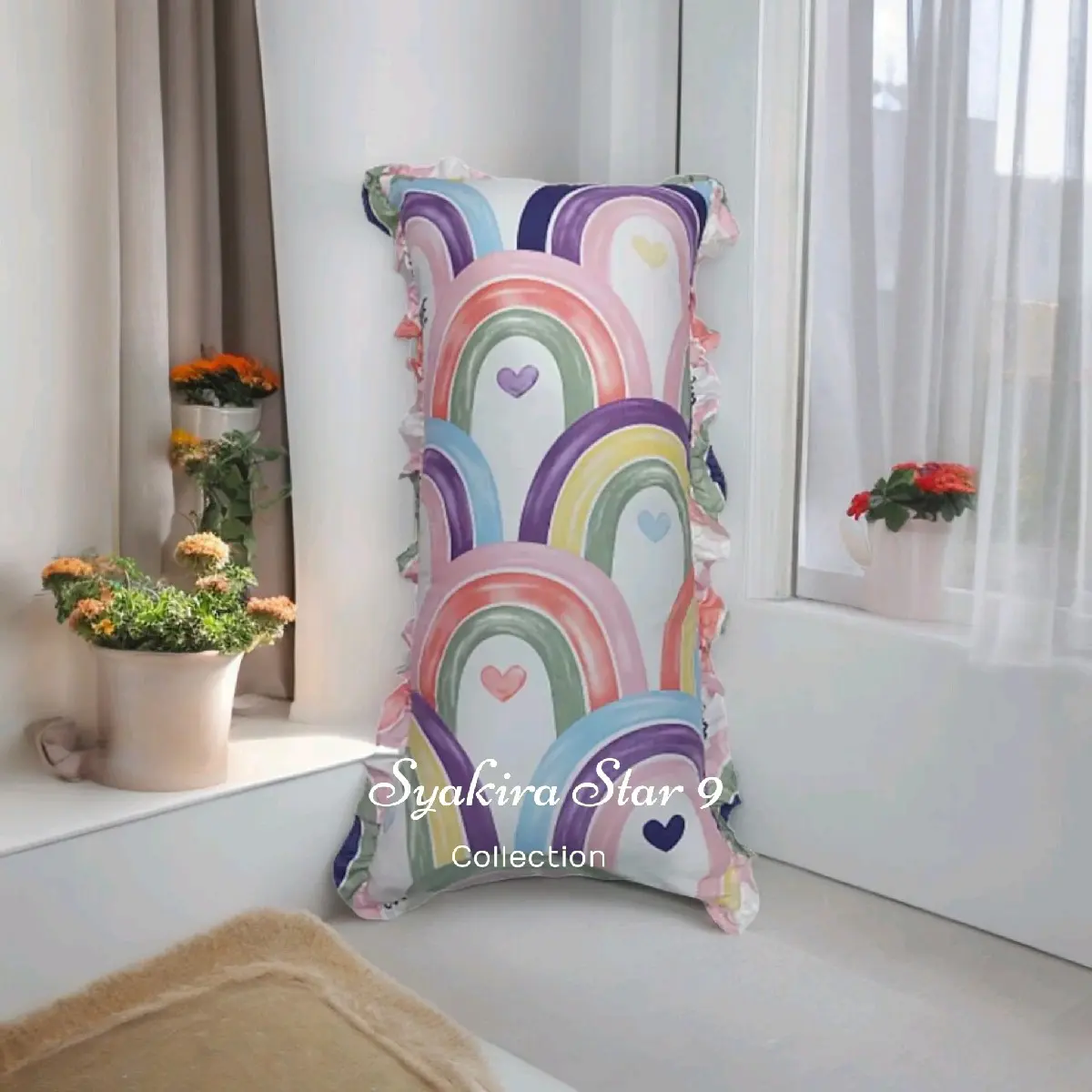 LIVE BANTAL CINTA JUMBO ISI FULL SILIKON Kain Putih