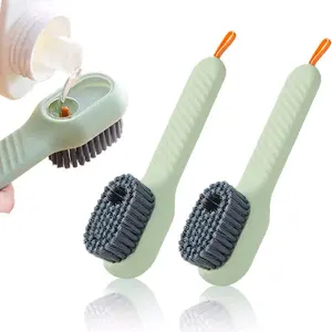 Alat Cuci Sepatu Sikat Multifungsi Dengan Lubang Detergen Bulu Lembut