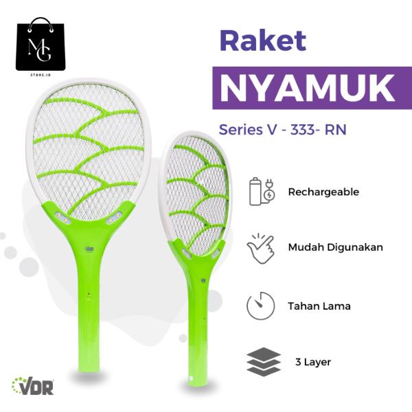 Raket Nyamuk LED VDR - Electronic Mosquito Killer 2