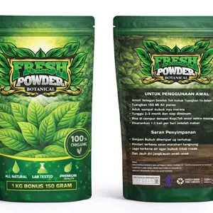 Fresh Powder Bubuk hijau kemasan Premium kalimantan