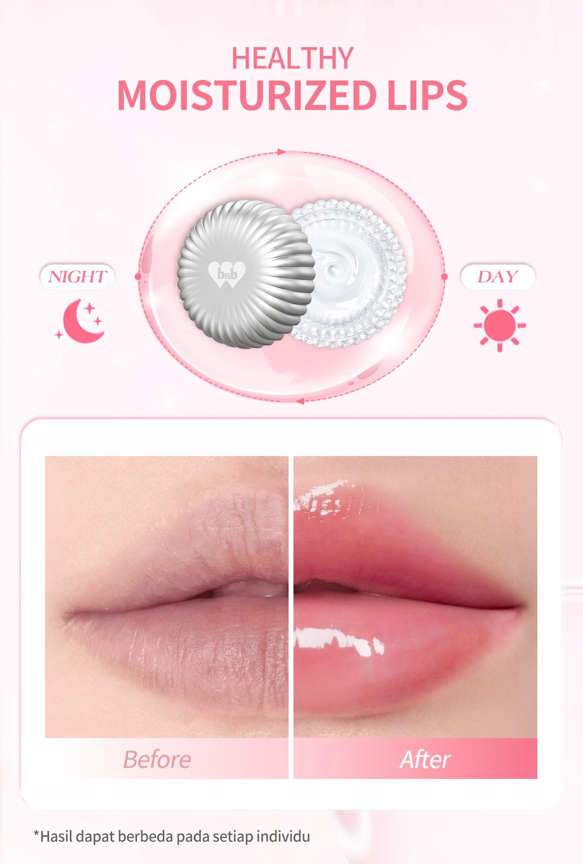 BNB Barenbliss Pome-Peptide Lip Mask Jelly Melt Lip Mask 7g Melembabkan dan Menutrisi Bibir Hingga 24 Jam Menghaluskan Bibir Kering Hydrating Nourishing dengan 5X Radiance Complex Lip Care Lip Scrub Lip Balm Bibir Lembut Plumpy