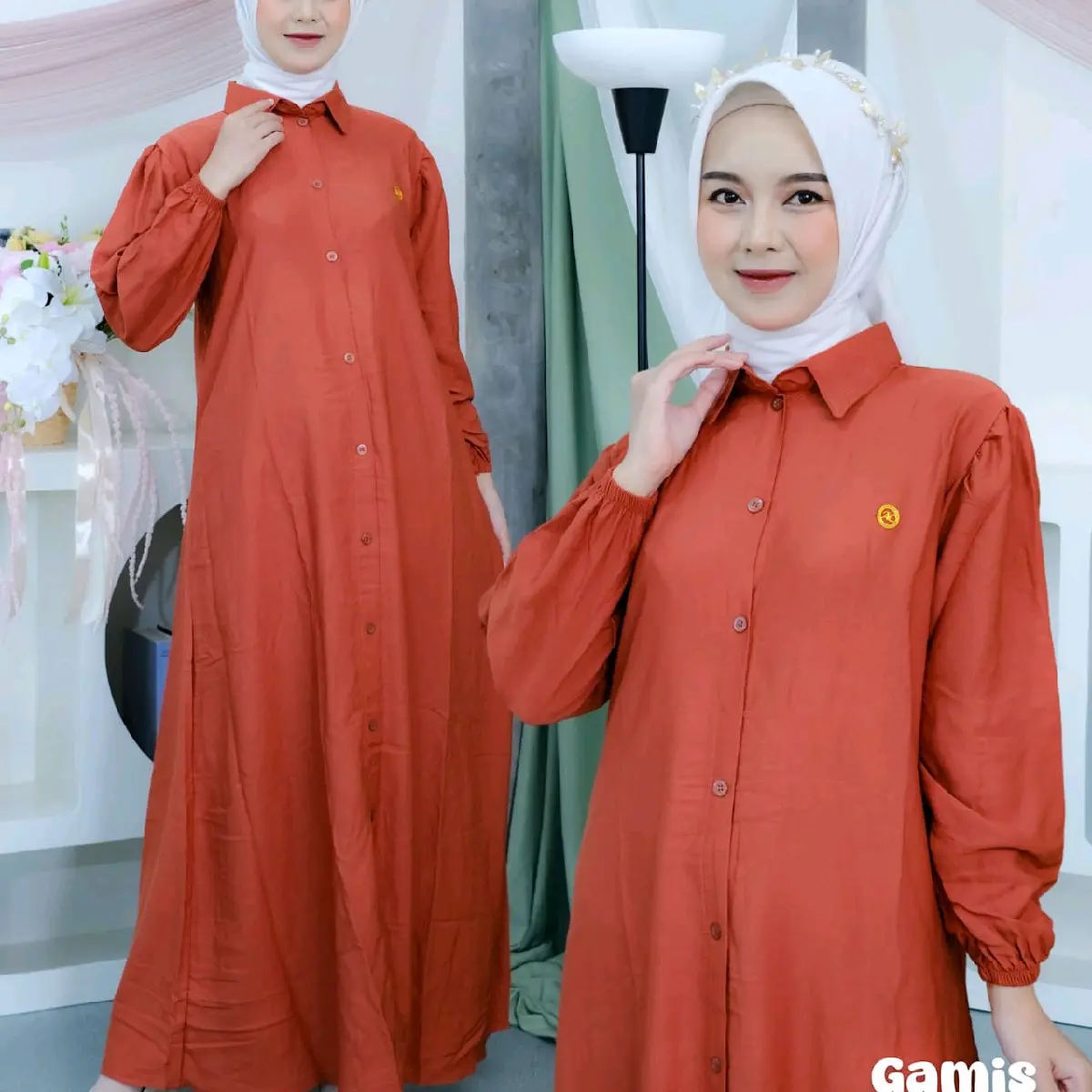 Rayya Dress Gamis Rayon twill