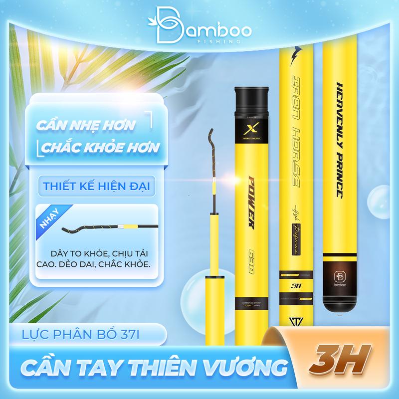 Cần Câu Tay Bamboo Thiên Vương 3H