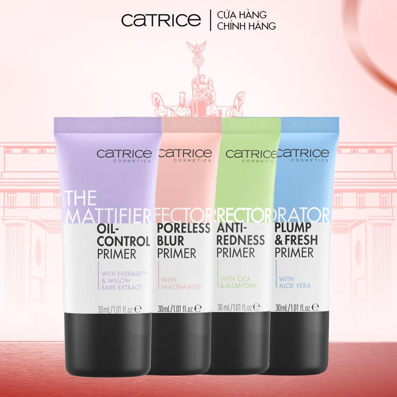 Kem lót Catrice Primer The Mattifier Oil-Control kiềm dầu dưỡng ẩm giảm dầu thừa và bã nhờn 30ml