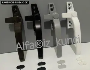 Rambuncis / Kunci Jendela Casement Handle Golden Key R/L