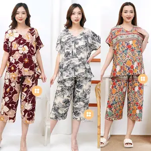 baju tidur rayon/piyama dewasa/baju tidur wanita/homewear unik