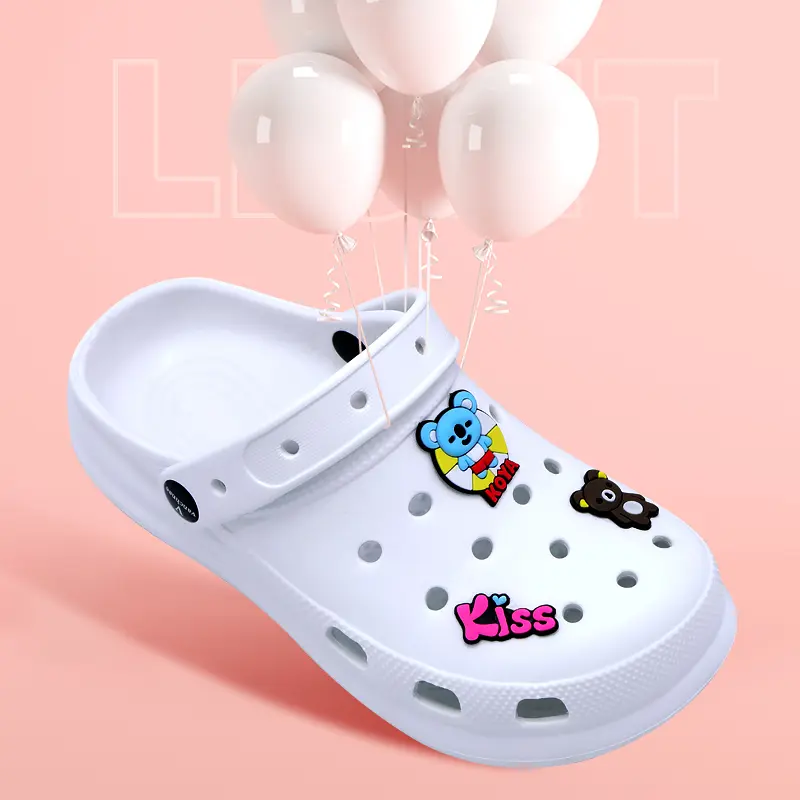 TEFANSY Kodok Sandal Wanita Lentur Wedges Baim Import Anti Slip Bahan Sepatu Sol Tebal Platform Sandal Baim 6
