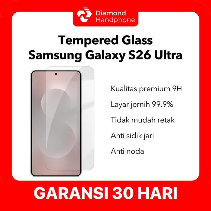 Gambar Tempered Glass Samsung S26 Ultra Anti Gores Screen Protector dari Diamond Handphone Bali Kota Denpasar Tokopedia