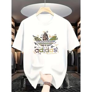 Camiseta de Manga Corta para Hombre - Cuello Redondo, Tejido Suave y Cómodo, Diseño Casual Liso Ideal para Viajes, Regalos y Ropa casual - Lavable a Máquina, Esencial Todo el Año - Versátil - Ropa Casual para Hombres