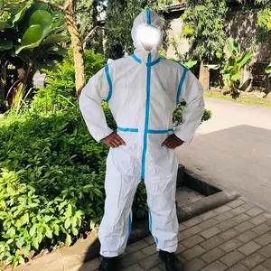 Jas Hujan viral hazmat suit Waterproof anti air Kualitas tahan lama ALL SIZE lengan karet Outdoor