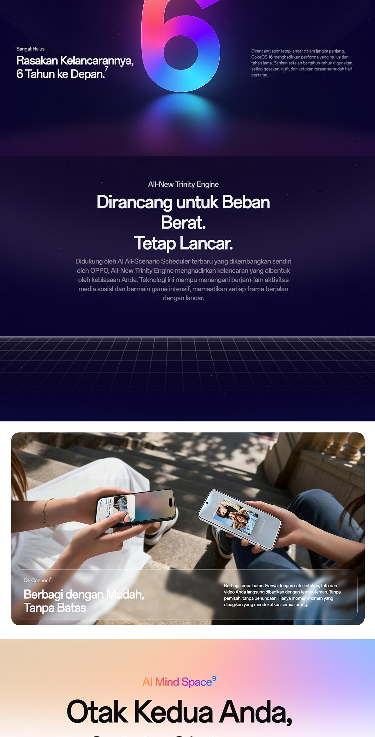 HP OPPO Reno15 5G 8/256GB 12/256GB Snapdragon 7 Gen 4 Prosesor OPPO Terbaru 2026 Garansi Resmi
