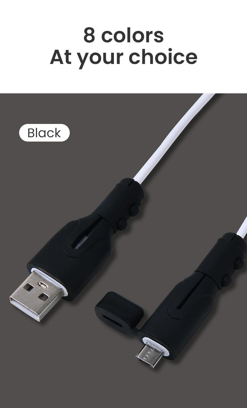 Product Introduction of 【COD】BlueWow CP32 PD18/20W charging cover protector, silicone cable accessory, 18/20w USB charging plug, cable protector for PD type c Android USB to Type-C Type-C to Type-C Cable Protector 31