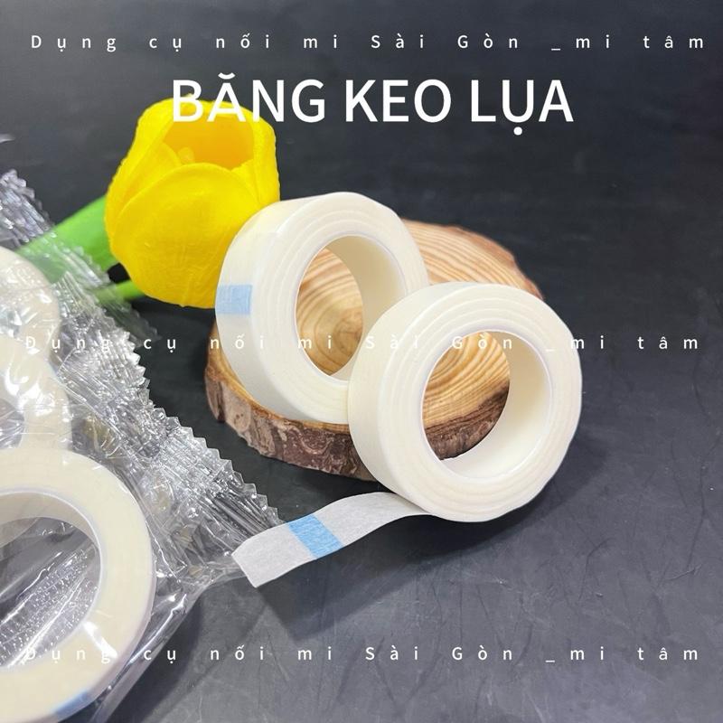 Băng keo lụa , băng keo dán mi dưới, băng keo Dụng cụ nối mi _ Phụ liệu nối mi Mi Tâm 1