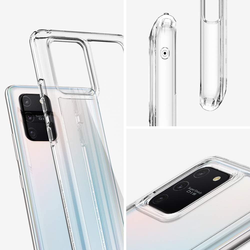 Case Galaxy S10 Plus / S10 Lite Spigen Clear Ultra Hybrid Anti Crack
