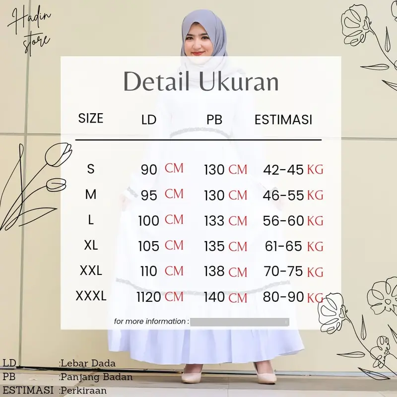 Baju Gamis remaja wanita dewasa Syakira Putih terbaru kekinian Baju Kondangan Modern Kombinasi Renda Tebal Crepe Muslim Dress  Kancing Syari 5