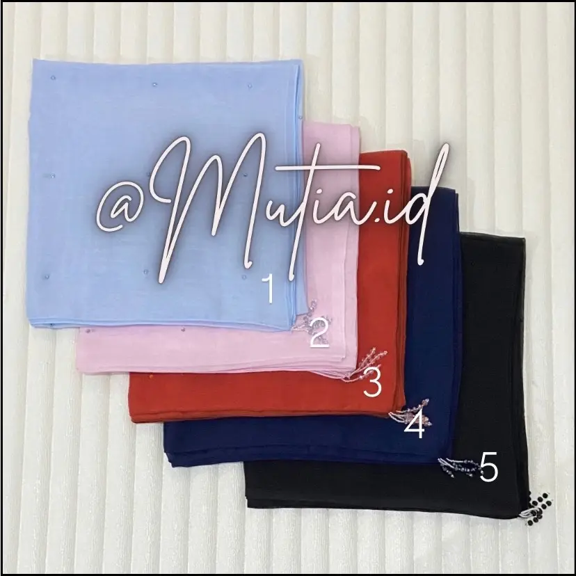 Hijab paris premium swarofsky tabur