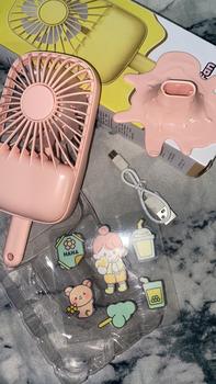 Product Review of (PRODUK ASLI INFINILAPAN) Kipas Angin Mini Genggam Portable Karakter Ice Cream 3 Speed Wind l Kipas Angin Lucu Portable USB l Mini Fan l INFINILAPAN kipas  mini kipas  minilucu from j**a 0