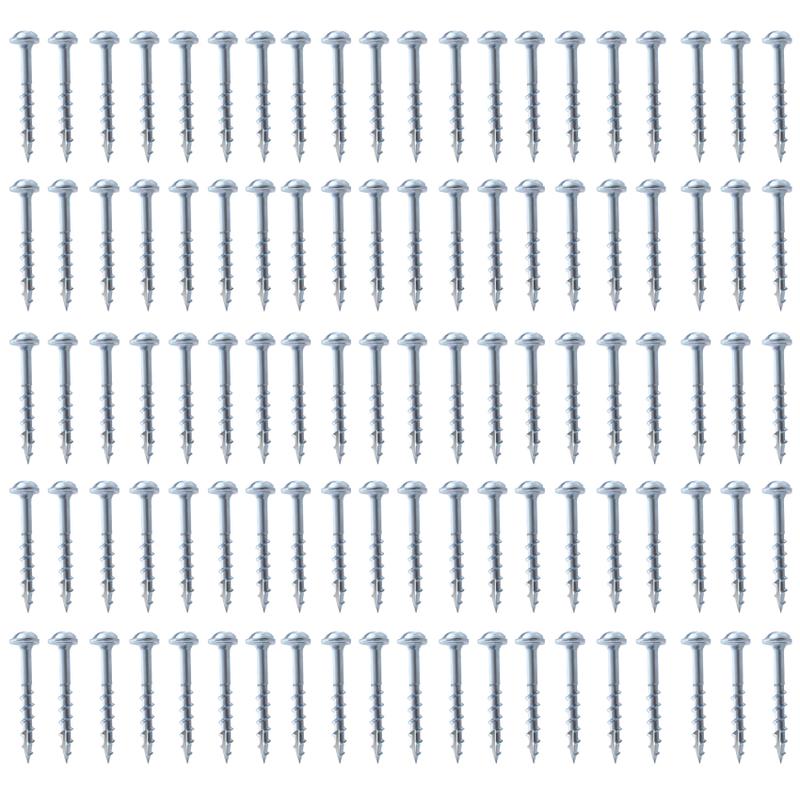 Product Introduction of 100pcs woodworking angled hole screw half thread self tapping screw special cross screw for angled hole device 1