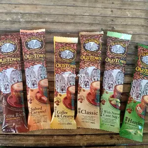 ECERAN - OLD TOWN COFFEE kopi klasik classsic  / extra rich kuat /  kacang hazelnut/ less sugar kurang gula/ coffee creamer kopi kreamer / salted caramel karamel masin  (1 sachet)