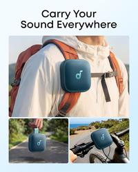 Gambar Soundcore Boom Go 3i Portable Bluetooth Speaker by Anker 15W Punchy Sound 24H Playtime IP68 BassUp 2.0 Emergency Charging, Bluetooth 6.0 Waterproof Speaker for Hiking/Cycling/Camping - D5103 - Black dari Anker Indonesia Kota Administrasi Jakarta Utara 2 Tokopedia