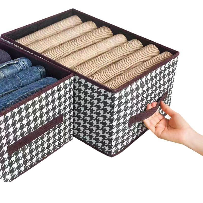Product Introduction of Storage box for household clothing pants for wardrobe layering artifacts drawer type clothing organizer box 0