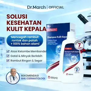[ COD ] - Dr.March OTC2% Haircare Shampoo Helps control oil and dandruff Membantu mengontrol minyak dan ketombe Gatal Perawatan Sampo 100ML