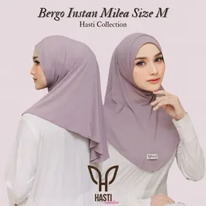 HASTI - BERGO INSTAN MILEA MALAY SIZE M KAOS RAYON AIRFLOW