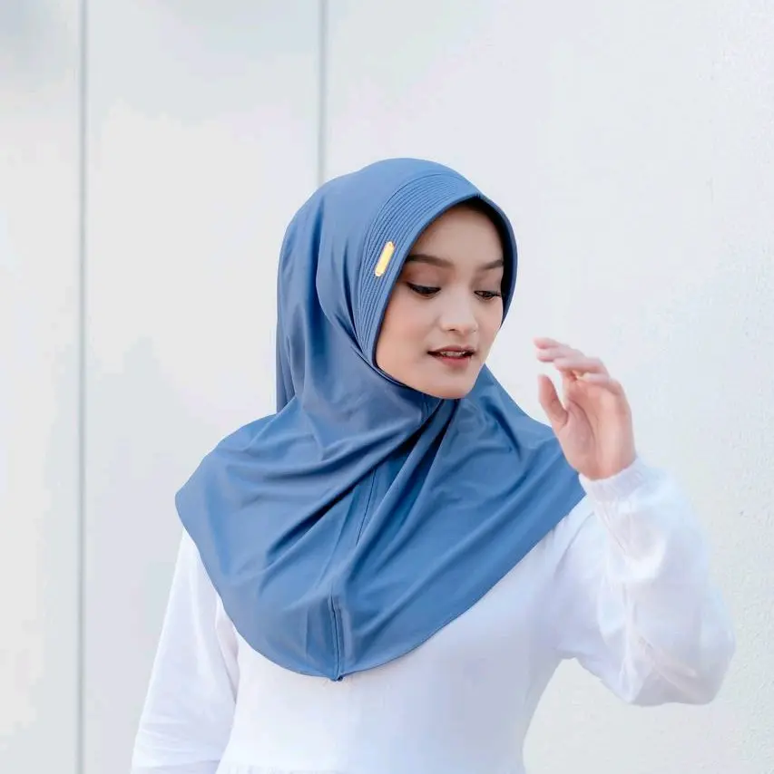 Hijab Instan Bergo Akrilik - Kerudung Muslim Nyaman