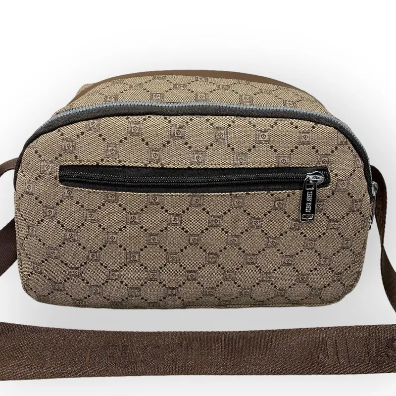 SELEMPANG ZAINA Tas Selempang Wanita 2626#JLY- Slingbag Terbaru Simple Kulit PU Leather Model Simpel Dan Elegan Cocok Dipakai Untuk Hangout, Nongki, Jalan Cantik Dan Arisan Kondangan 2626 Muat Dompet Panjang Hitam Kanvas HP Charger Parfum  #SL.373 5
