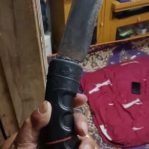 Gagang Golok Plastik PVC Anti Selip & Anti Pecah dengan Motif Kulit Jeruk