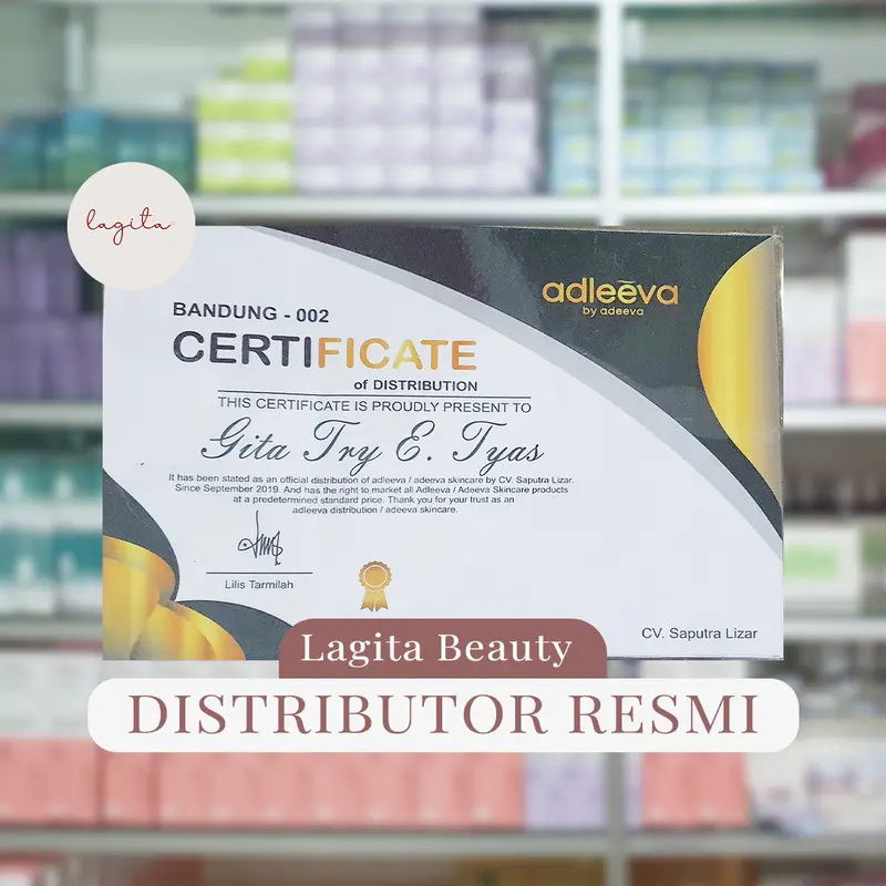 Adleeva Skincare Paket Complete Whitening 5 Pcs Mencerahkan Kulit Kusam dan Menyamarkan Noda Hitam 1