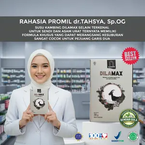 DILAMAX NAWAVIN – Ikhtiar Alami Mendukung Program Kehamilan & Kesehatan Sendi - Susu Kambing Etawa Milk Bubuk
