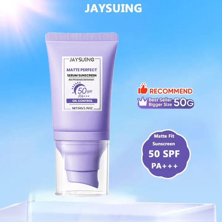 Matte Fit Sunscreen Spf50+ Pa++++ Sunscreen UV Protection  Sunscreen Moisturizing Cream Sunscreen 50G