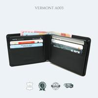 Gambar VERMONT A003 Dompet Pria Kulit Asli Branded Original Leather - Classic Brown dari VERMONT Leather Kota Administrasi Jakarta Utara 4 Tokopedia
