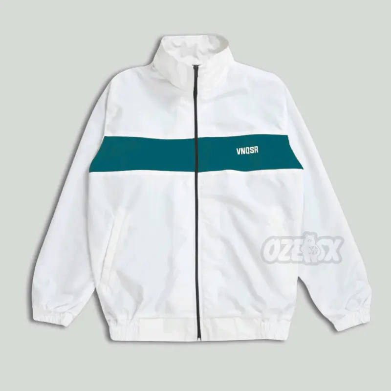 Jaket Tracktop Waterproof Petrol Pria Wanita Tracksuit Parasut 0
