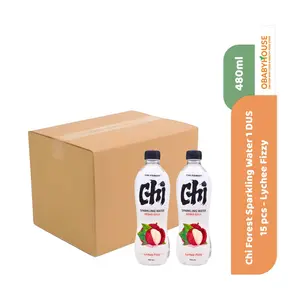 Chi Forest Sparkling Water 480 ml 1 DUS 15 Pcs - Lychee Fizzy