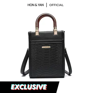 [BEST] HONYAN LIVE Exclusive Tas Selempang Wanita Kulit Mini Sling Bag - Myola