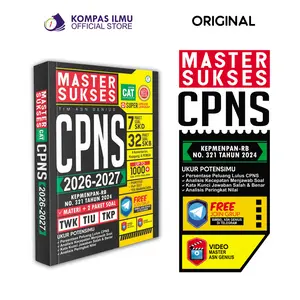 SOAL ASLI Master Sukses CPNS 2026 - 2027 Full Pembasan SKD + SKB