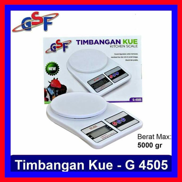 TIMBANGAN KUE KITCHEN SCALE GSF G-4505 - Shop | Tokopedia
