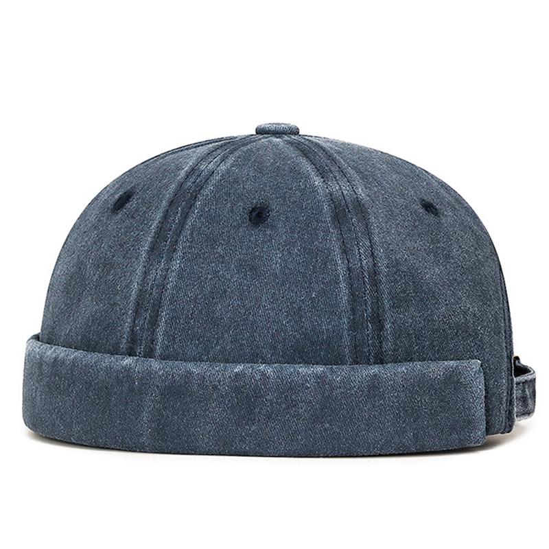 Mũ Lưỡi Trai Không Vành, Dành Cho Nam Và Nữ, Mũ Skullcap, Phong Cách Cổ Điển Mũ Chủ Nhà, Mũ Da Dưa Hiphop, Mũ Không Vành 5