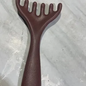 [COD] SK C1370 Sisir Pijat Kepala Motif Kayu Head Massager Relaksasi Anti Stres