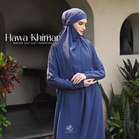 Gambar HIJABERLIN - Hawa Overhead Khimar Dress Terusan Berlengan - Gamis Syari Umroh Haji Premium - Amber, LXL dari Hijaberlin Kota Depok 3 Tokopedia