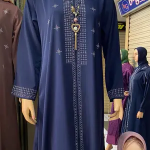 abaya Muslim Dress arabian Gamis Pesta Wanita Syari