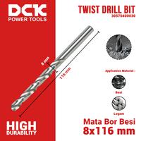 Gambar DCK Twist Drill Bit / Mata Bor Besi 6, 7, 8, 9, 10, 11, 12, 13 mm dari DCK Power Tools Indonesia Kota Administrasi Jakarta Barat 5 Tokopedia