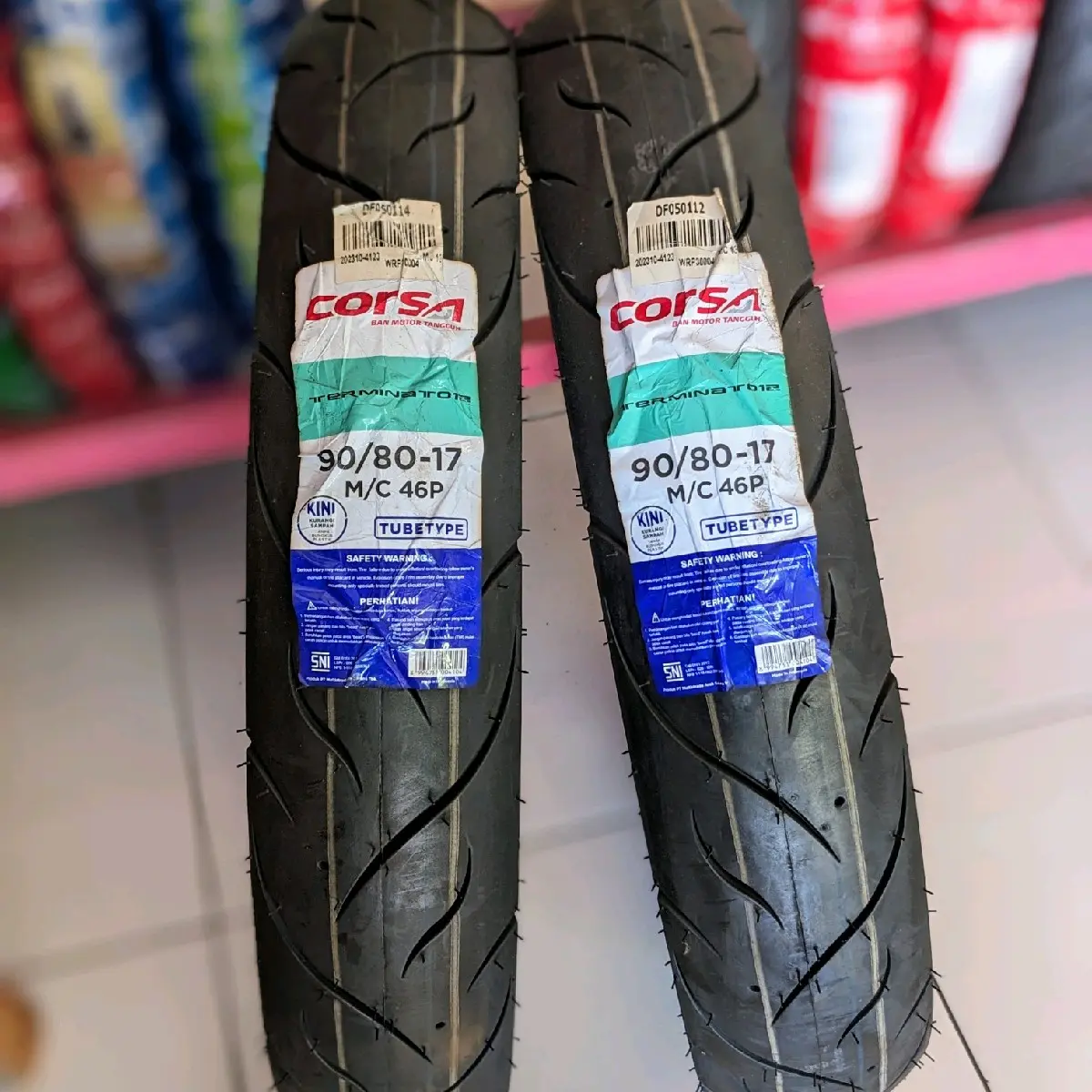 CORSA TERMINATOR TUBETYPE 80/80-17 90/80-17