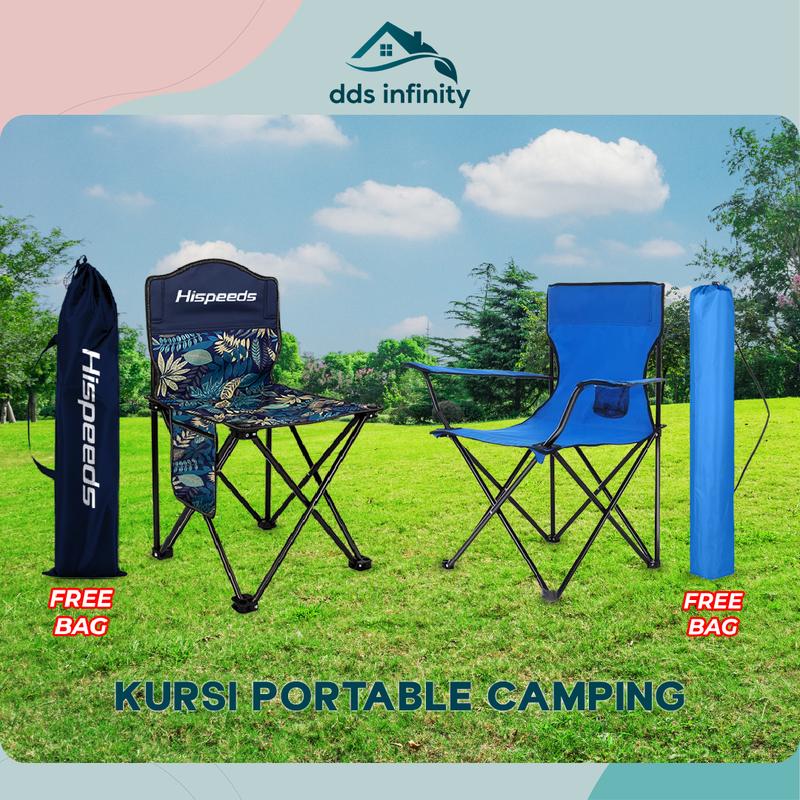 【COD】[DDSINFINITY] Kursi Lipat Kursi Pancing Kursi Lipat Outdoor Kursi Camping Lipat Outdoor Portable 1