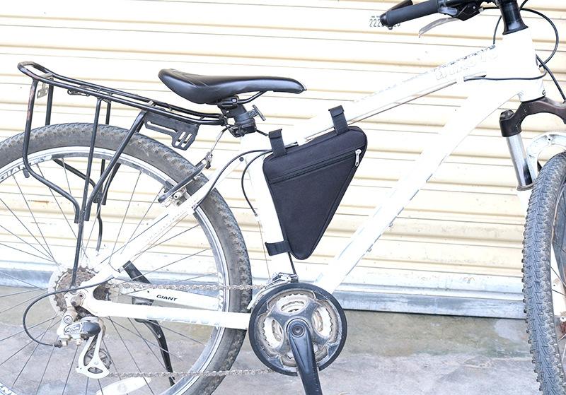 Product Introduction of Multicolour Bike Bicycle Bag Front Tube Frame Handlebar Waterproof Cycling Bags Triangle Pouch Frame Holder Bicycle Accessories 14