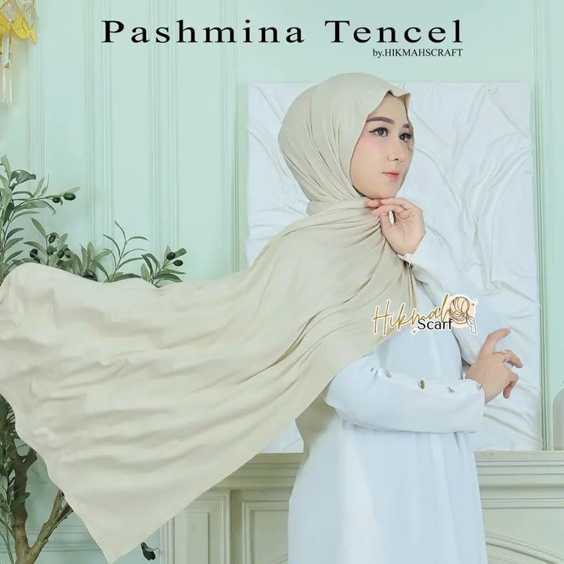 Pashmina Dubai Rayon Tencel // Pashmina Tencel // Pashmina Kaos Dubai Tencel // Pashmina Tencel Jilbab