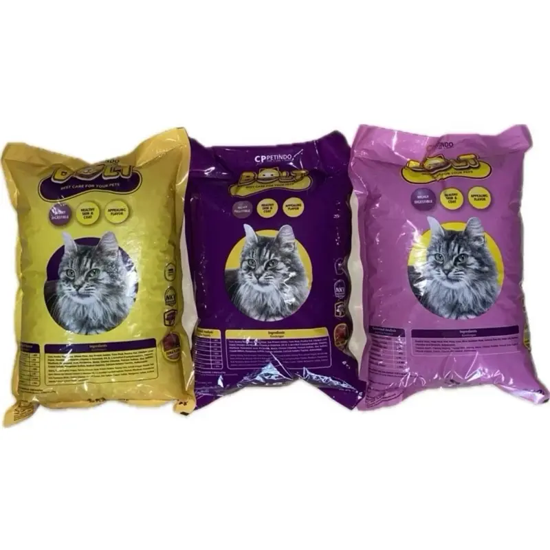 Bolt Adult Bentuk Kibble Ikan, donut, bulat